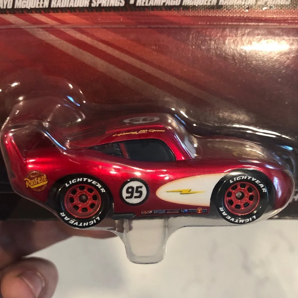 Pixar Cars Radiator Springs Lightning McQueen Toy Car
